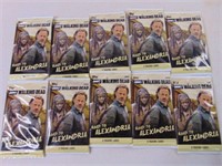 Walking Dead Trading Cards - Qty 10 pkgs