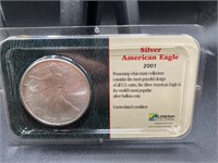 2001 SILVER AMERICAN EAGLE UNC