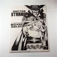 Michael Golden 1983 Unsigned Dr Strange Folio