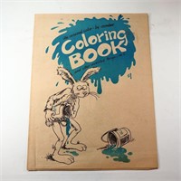 1975 Comic Zine Tom Foster Memphis Coloring Book