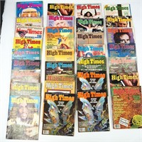 Lot of High Times 70s Issue Bob Marley Frazetta