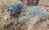 WOVEN WIRE LOT- 2 PARTIAL ROLLS