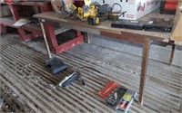 WORK BENCH- TABLE
APPROXIMATELY- 4 FOOT BY 6