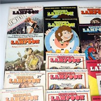 Lot of Misc National Lampoon Magazine Issues 1971