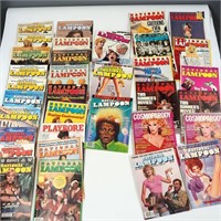 Lot Misc National Lampoon Magazine Issues 1981-85