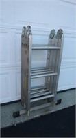 Werner Aluminum Foldable Ladder 6-12ft