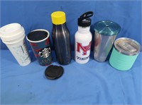 Asst Travel Coffee Cups & Water Bottles