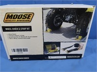 "Moose" Wheel Chock & Strap Kit