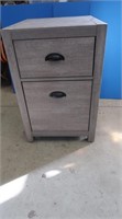 Whalen 2-drawer Wood-like Cabinet 17x20x26"