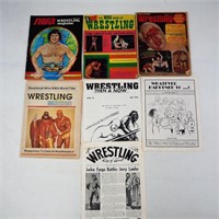 Vintage Wrestling Mags & Lawler '74 Match Program