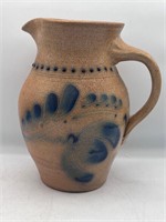 Vintage  Pottery Stoneware Pitcher