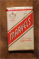 unopened pack of Marvels Cigarettes