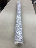 BLUE RIBBON ,PINK DOTS, & LEAVES 57"X1 1/8" THICK