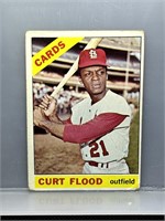 Curt Flood 1966 Topps