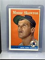Moose Skowron 1958 Topps - Sharp corners!
