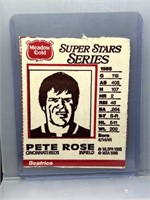 Pete Rose 1986 Meadow Gold Beatrice