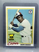 Andre Dawson 1978 Topps Rookie