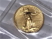 American Eagle 1/10 ounce 1989 $5 gold coin