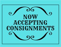 Now accepting consignments