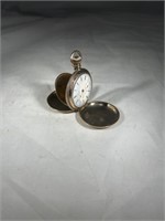Gold Plated Elgin Pocket Watch Grade: 9 Size: 6s