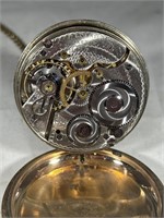 Gold Filled Hamilton Pocket Watch Comes With Fob.