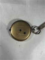 Cylindre Key Wound Pocket Watch.