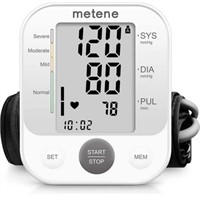 $50  Metene B15 Series Upper Arm Blood Pressure Mo