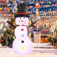 $100  iFanze 8 Ft  Christmas Inflatables Snowman w