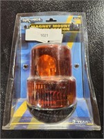 Optronics magnet mount rotary recon light.  Amber