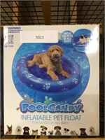 Pool candy inflatable pet float