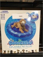 Pool candy inflatable pet float