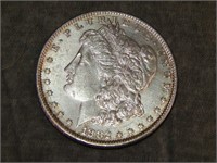 1882 O Morgan 90% SILVER Dollar AU/UNC to me u gra