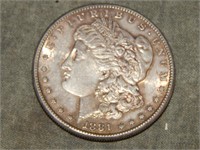 1881 S Morgan 90% SILVER Dollar NICE