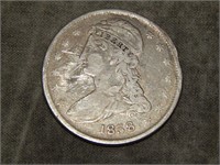 1838 Capped Bust Half Dollar (better date)
