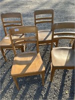 Set of 4 Maple Chairs