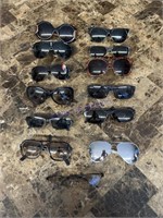 13 assorted sunglasses see photos for brands
