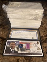 6 Barack Obama commemorative cover limited