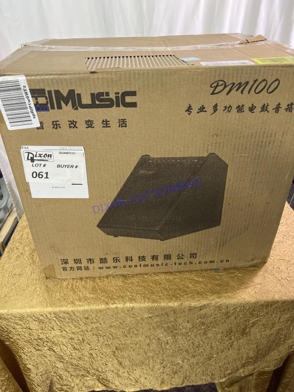 Dm100 Floor Monitor Amp new in box