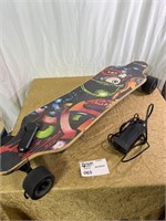 Electric skateboard used