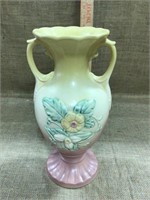 Vintage Hull art pottery vase, small chip on