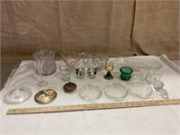 Glass - lids, juice glasses, toothpick holders