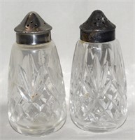 Waterford Crystal Salt & Pepper Shaker Set