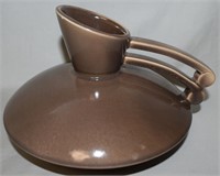 Atomic Red Wing USA Pottery 1580 Brown Pitcher