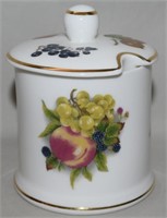 Fortnum & Mason Porcelain Lidded Marmalade Jar