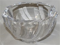 Orrefors Crystal Zenith Candy Bowl Dish 6 1/8"d