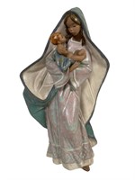 Lladro Adoring Mother Figurine