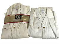 2 Vintage Lee Union-Alls Coveralls