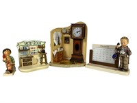 Hummel Perpetual Clock, Grandfather Clock &