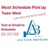 Auction Brokers PLEASE READ Pickup, Payment & Pics