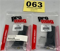 RUGER LC9 7 ROUND MAGS 2 PCS PRO MAG
